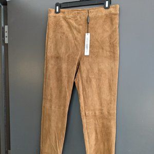 Suede Stretch Pants